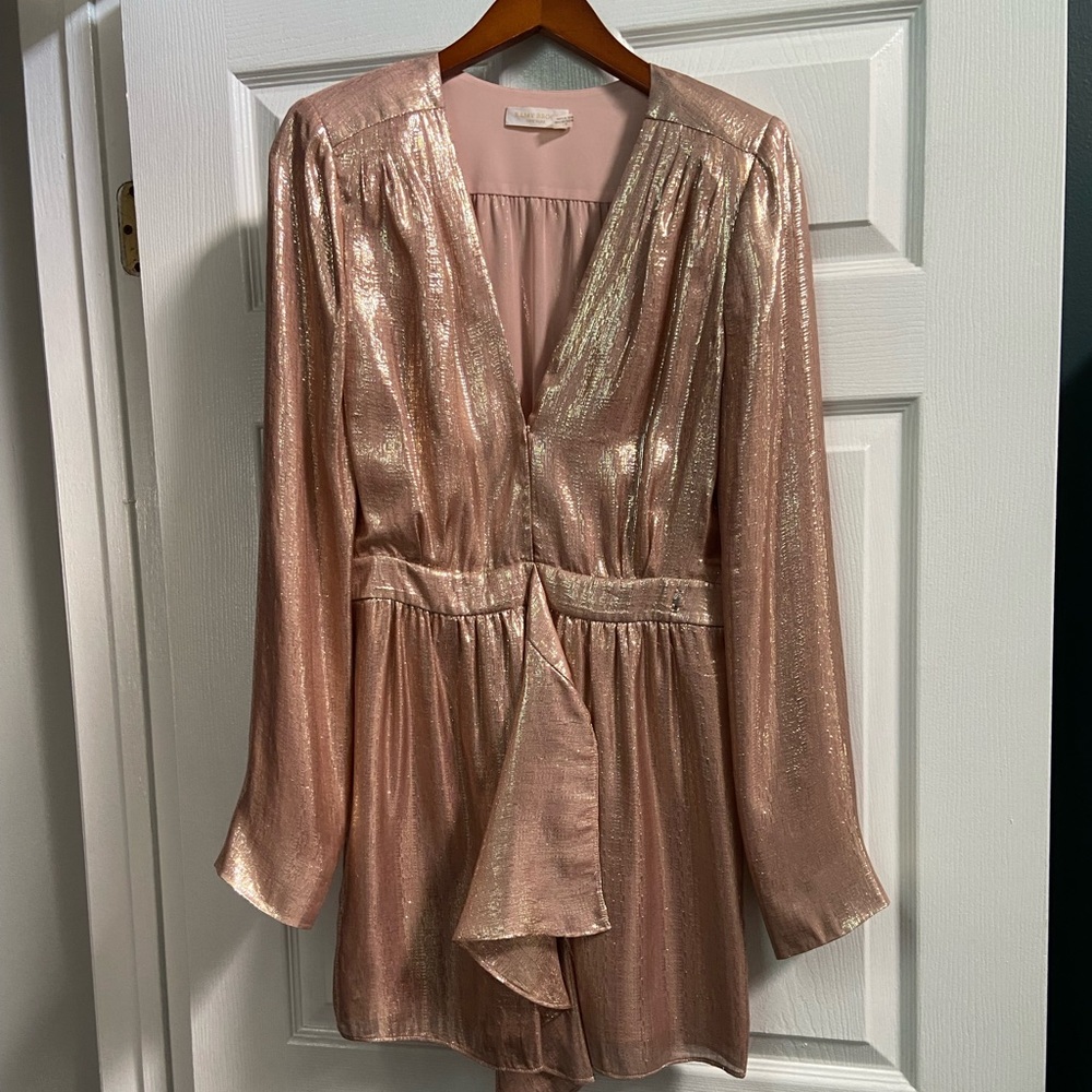 Ramy Brook metallic dress size 8